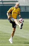 David Beckham's Injured Left Ankle Left His US Soccer Debut in Doubt