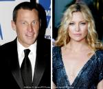Lance Armstrong and Kate Hudson Hugging and Kissing, the Video