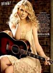 Taylor Swift Rocks 'Got Milk?' Mustache, the Pic