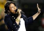 Jennifer Hudson Lip-Syncing National Anthem During Super Bowl XLIII