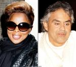 Mary J. Blige and Andrea Bocelli to Hook Up at Grammys for Haiti