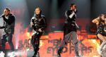 52nd Grammys: Performances by Black Eyed Peas and Pink