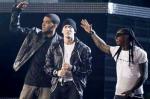 52nd Grammys: Lil Wayne, Eminem, Drake and Travis Barker's Performance