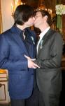 Jim Carrey and Ewan McGregor Smooched at Knighthood Ceremony