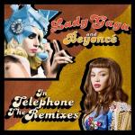 Cover Art for Lady GaGa's 'Telephone' Remixes Feat. Beyonce Knowles