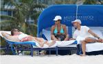Halle Berry Enjoys Beach Time With Two Male Companions