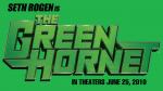 Premiere Date for 'The Green Hornet' Trailer Revealed