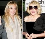Lindsay Lohan Fights Back Joan Rivers on Twitter
