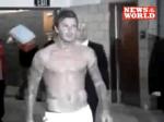 Video: David Beckham Lashes Out at a Fan Making Fun of His Affair Allegations