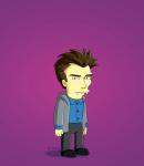 First Look: Robert Pattinson's Edward Simpsonized and Voiced by Daniel Radcliffe