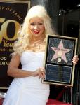 Pics: Christina Aguilera Receives Her Hollywood Walk of Fame Star