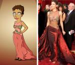 First Look at Halle Berry as 'Simpsons' Character