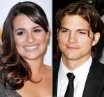 Video: Lea Michele and Ashton Kutcher Kissing for 'New Year's Eve'