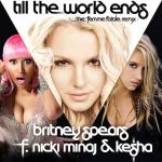 Official Cover Art of Britney Spears' 'Till the World Ends' Remix