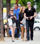 Emma Roberts and Chord Overstreet Go Public in London