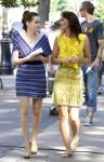 Pics: Leighton Meester Filming 'Gossip Girl' Season 5 With On-Screen Nemesis
