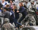 Fresh 'World War Z' Set Photos: Brad Pitt Runs in Panic Among Troops