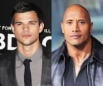 Taylor Lautner and Dwayne Johnson Could Duel in 'Goliath'