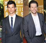 Taylor Lautner Finds It Surreal Being Saluted by Mark Wahlberg