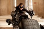 Catwoman Rides a High-Speed Batpod in New 'Dark Knight Rises' Set Video