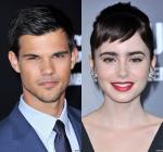 Taylor Lautner Thinks He Has Pretty Good Chemistry With Lily Collins