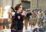 'Resident Evil 5' Set Videos: Milla Jovovich in Gun Practicing Session
