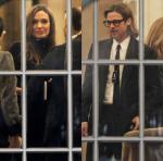 Angelina Jolie and Brad Pitt Caught on Camera Inside the Oval Office