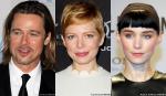 Brad Pitt, Michelle Williams, Rooney Mara and More Weigh In on Their Oscar Nominations