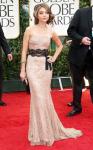 Video: Sarah Hyland Has Fashion Emergency at Golden Globes 2012