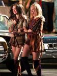 Photos: Amanda Seyfried and Juno Temple Look Sexy in Hot Pants on 'Lovelace' Set