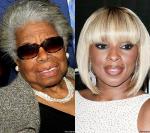 Maya Angelou and Mary J. Blige Celebrate Black History Month