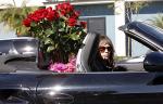 Pics: Steven Tyler Fills Backseat of His Car With Roses on Valentine's Day