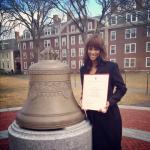 Tyra Banks Strikes a Pose With Her Diploma From Harvard Business School