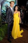 Vanessa Hudgens Elegant in Flowing Sunny Gown at 'Journey 2' Hollywood Premiere