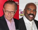 Larry King Announces Online Talk Show, Steve Harvey Brings New Show to Chicago