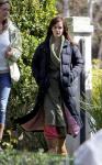First Look at Long Haired Emma Watson on 'The Bling Ring' Set