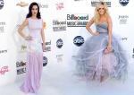 Billboard Music Awards 2012: Katy Perry Shimmers in Purple, Carrie Underwood Goes Dramatic