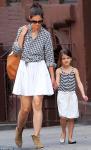 Katie Holmes and Suri Enjoy Sunny Day After 'Brave' Movie Night