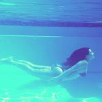 Kim Kardashian Shows Off Swimming Skill in Underwater Pictures