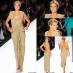 Pictures: Heidi Klum Bares Her Back at New York Fashion Week