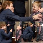 Prince Harry Warns Young Boy Not to Mention Las Vegas at WellChild Awards