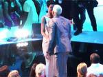 Rihanna and Chris Brown Share Kiss and Hug at 2012 MTV VMAs