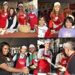 Pics: Bella Thorne, Neil Patrick Harris, and Matt Bomer Serve Thanksgiving Food for the Homeless
