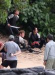 New 'Catching Fire' Set Photo Sees Katniss Enjoying Some Raw Fish