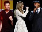 Maroon 5 Rock Grammy Nominations Concert, Taylor Swift Shows Off Beatbox Skills