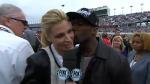 Erin Andrews Rejects 50 Cent's Kiss on Live Broadcast