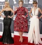 Grammys 2013: Carrie Underwood, Adele and Taylor Swift Stun on Red Carpet