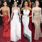 Oscars 2013: Olivia Munn, Jennifer Lawrence, Zoe Saldana and Jessica Chastain Stun on Red Carpet