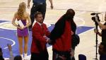 Will Ferrell Plays Security Guard, Escorts Shaquille O'Neal Out of Lakers Game