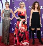 ACM Awards 2013: Taylor Swift, Carrie Underwood and Shania Twain Stun on Red Carpet